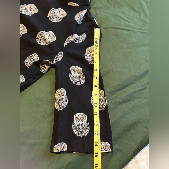 EUC - Sweet & Spooky H&M Owl Print Top - Picture 8 of 13
